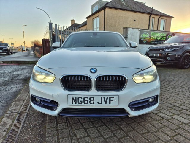 BMW 1 Series 118D Sport Hatchback NG68JVF White #2