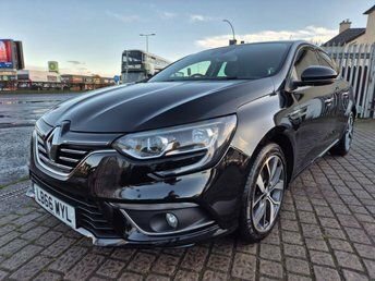 Renault Megane Dci Dynamique Nav Hatchback LB66WYL Black #2