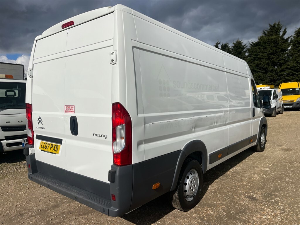 Citroen Relay 35 Heavy L4h2 Enterprise Spares Or Repair Runs And LC67PXD White #4