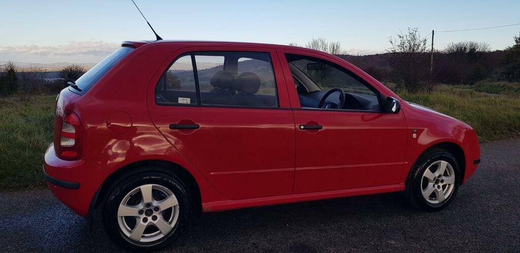 Skoda Fabia 1.2 Htp Classic DX53EOP Red #3