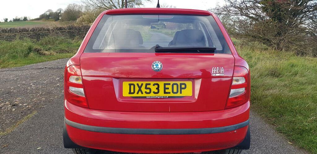 Skoda Fabia 1.2 Htp Classic DX53EOP Red #4