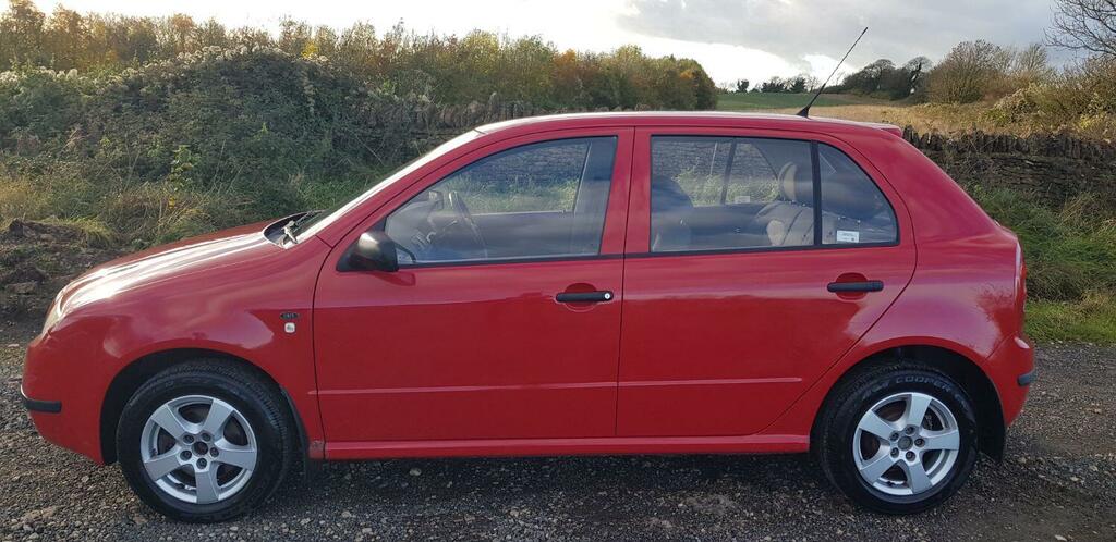Skoda Fabia 1.2 Htp Classic DX53EOP Red #6