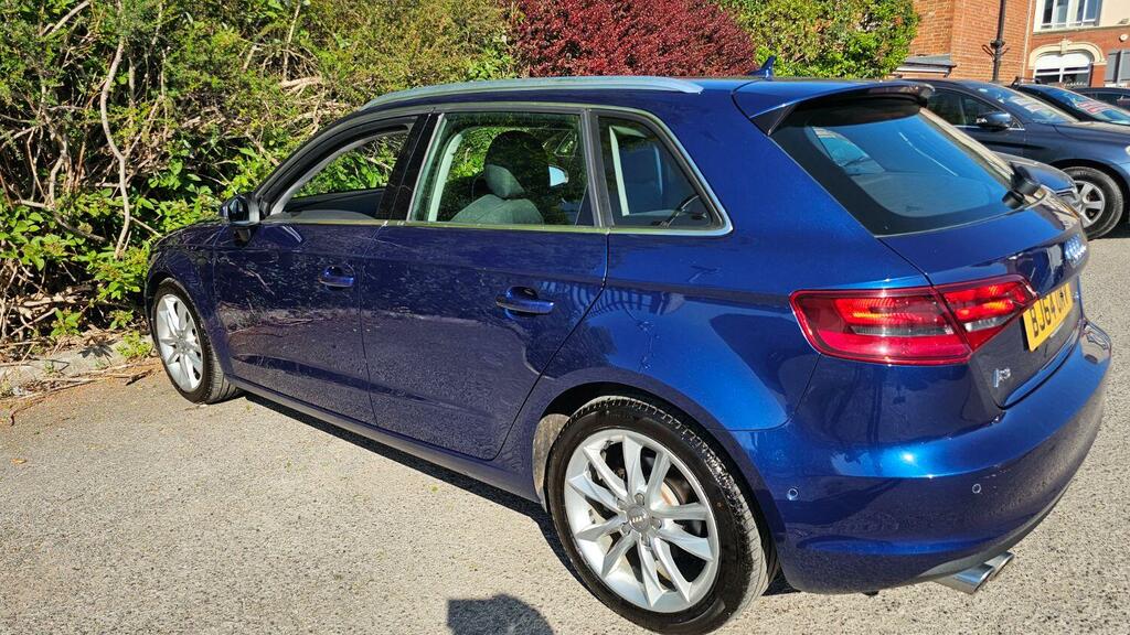 Audi A3 2.0 Tdi Sport BJ64OMV Blue #4