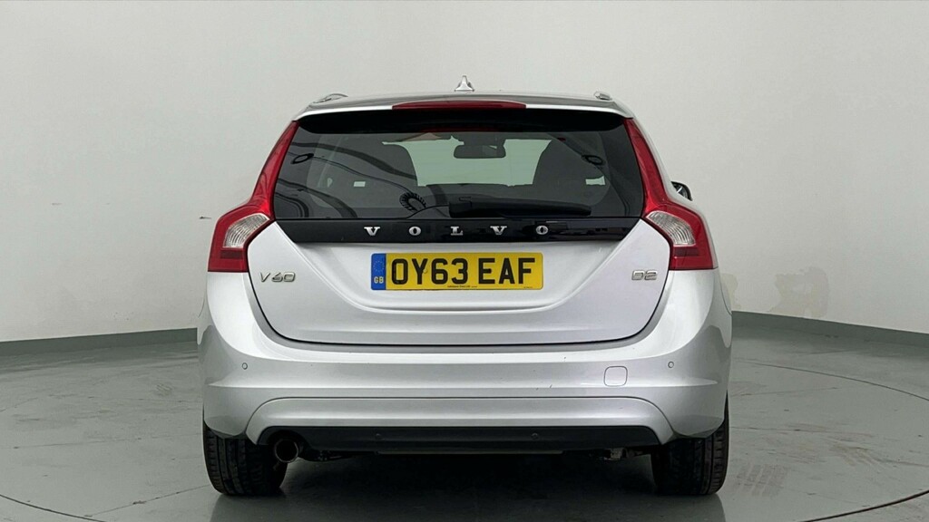 Volvo V60 1.6 D2 Se Lux OY63EAF Silver #4