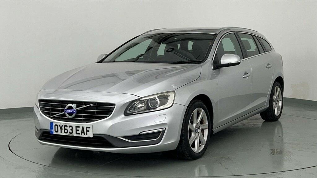 Volvo V60 1.6 D2 Se Lux OY63EAF Silver #6