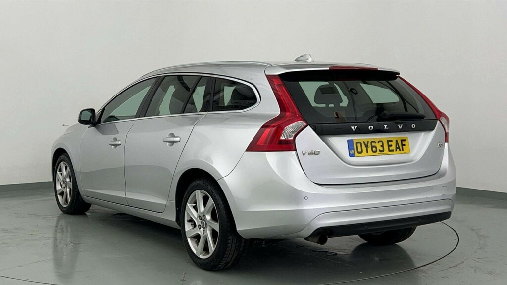 Volvo V60 1.6 D2 Se Lux OY63EAF Silver #5