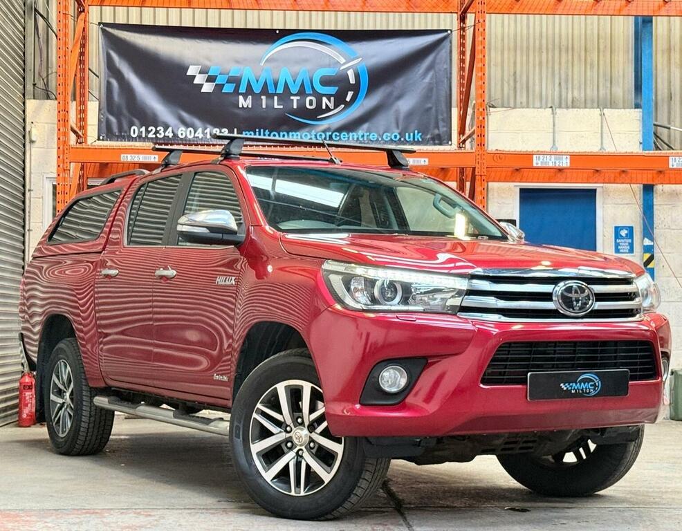 Toyota HILUX Pickup 2.4 D-4d Invincible 4Wd Euro 6 Tss, 3. SY17OBT Red #3