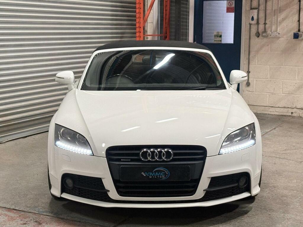 Audi TT Convertible 2.0 Tdi Black Edition Roadster S Troni White #6