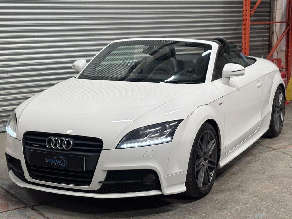 Audi TT Convertible 2.0 Tdi Black Edition Roadster S Troni White #2