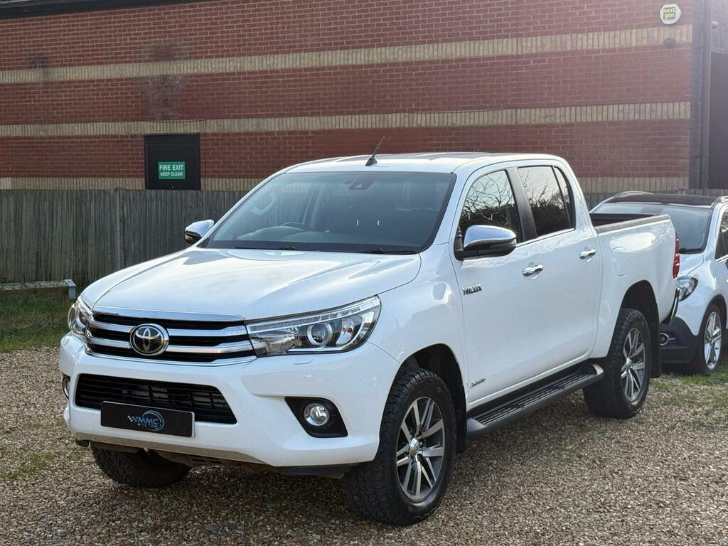 Toyota HILUX Pickup 2.4 D-4d Invincible 4Wd Euro 6 Ss 4 ML19LNO White #5
