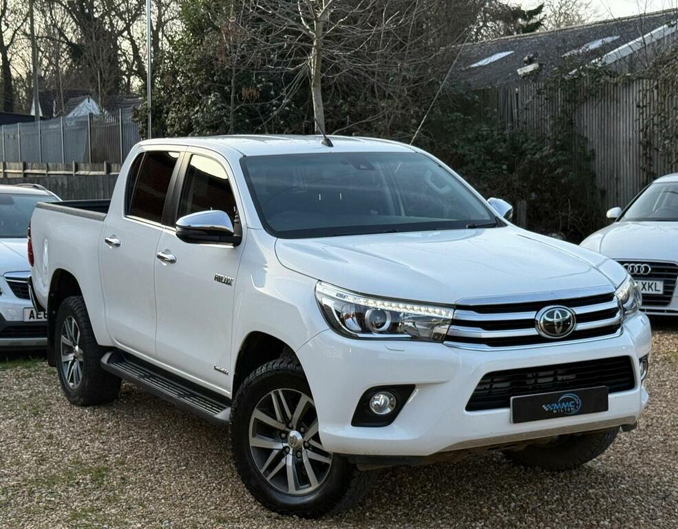 Toyota HILUX Pickup 2.4 D-4d Invincible 4Wd Euro 6 Ss 4 White