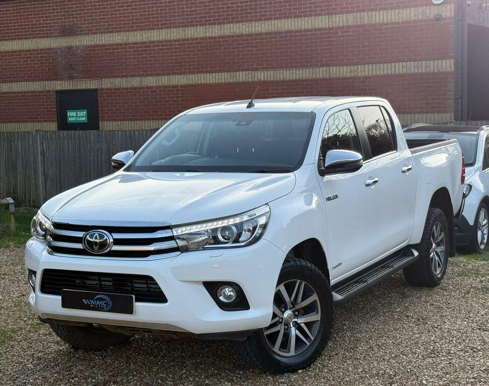Toyota HILUX Pickup 2.4 D-4d Invincible 4Wd Euro 6 Ss 4 ML19LNO White #6