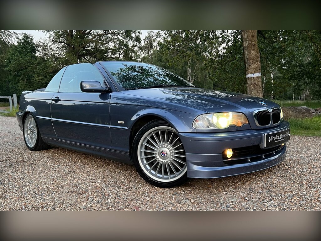 BMW Alpina Convertible Blue