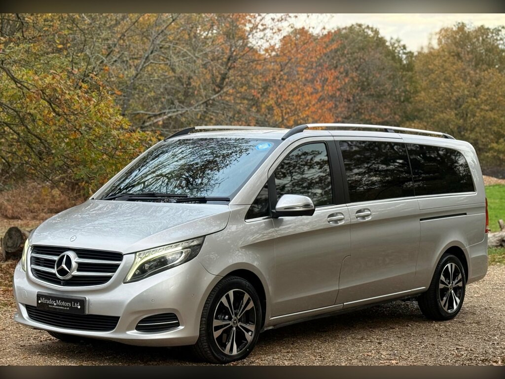 Mercedes-Benz V Class 2.2 V250d Bluetec Sport Mpv G-tronic E YY66FOF Silver #5