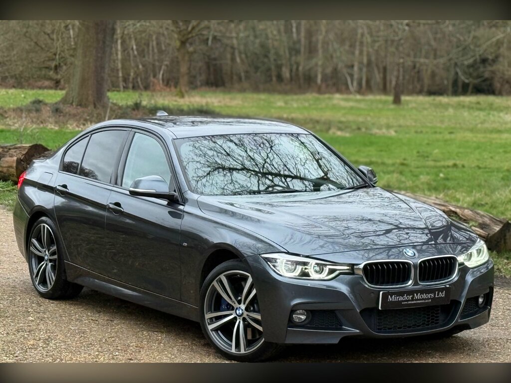 BMW 3 Series 3.0 330D M Sport Saloon Xdrive Eur VA66GLV Grey #2