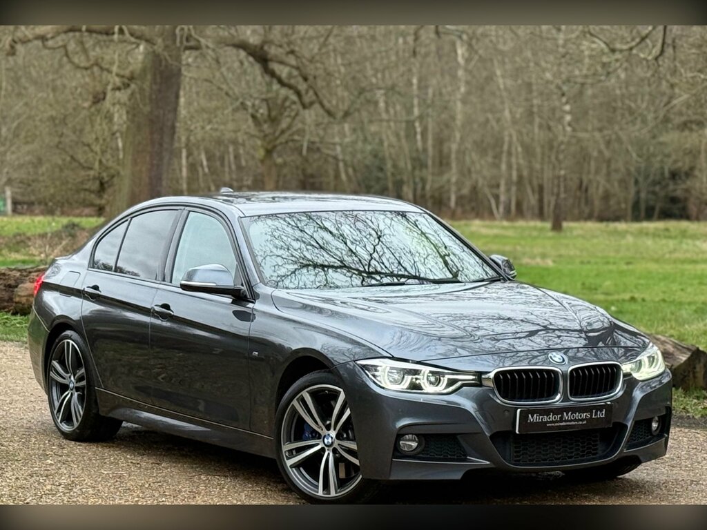 BMW 3 Series 3.0 330D M Sport Saloon Xdrive Eur VA66GLV Grey #3
