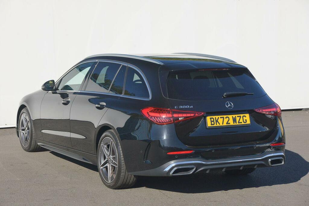 Mercedes-Benz C Class C300d Amg Line 9G-tronic BK72WZG Black #3