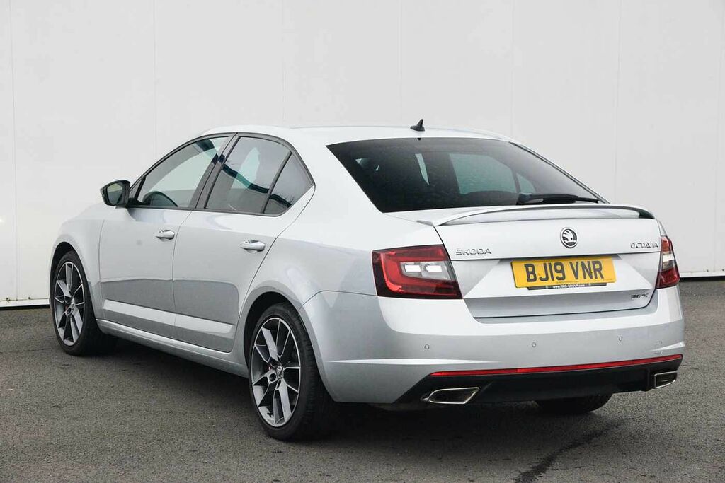 Skoda Octavia 2.0 Tsi 245 Vrs Dsg Black Pack Silver #3