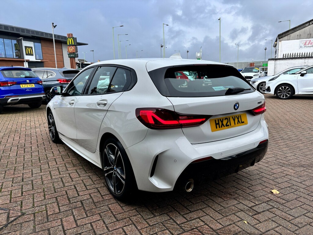 BMW 1 Series 118I 136 M Sport HX21YXL White #5