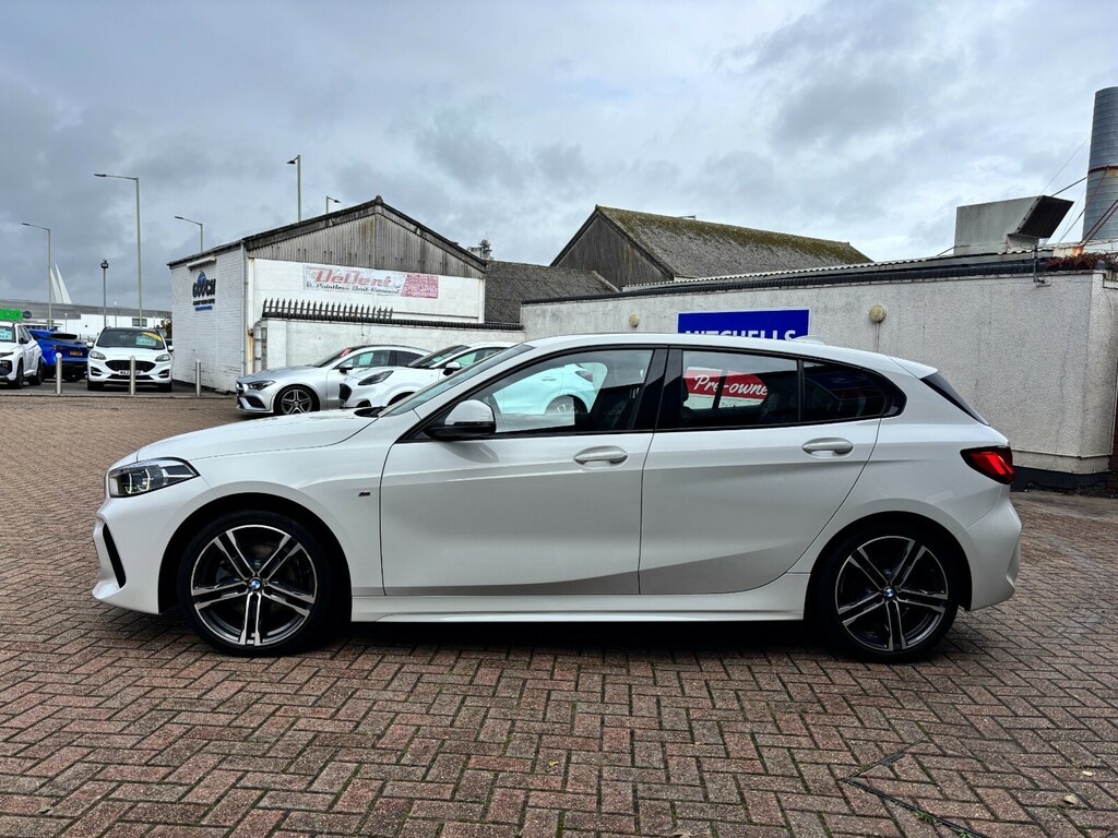 BMW 1 Series 118I 136 M Sport HX21YXL White #4