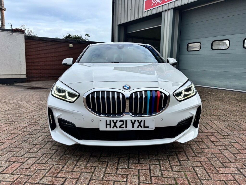 BMW 1 Series 118I 136 M Sport HX21YXL White #2