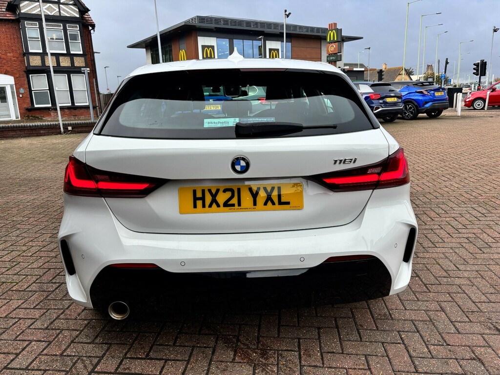 BMW 1 Series 118I 136 M Sport HX21YXL White #6