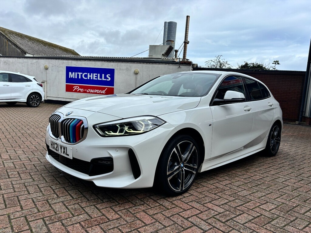 BMW 1 Series 118I 136 M Sport HX21YXL White #3