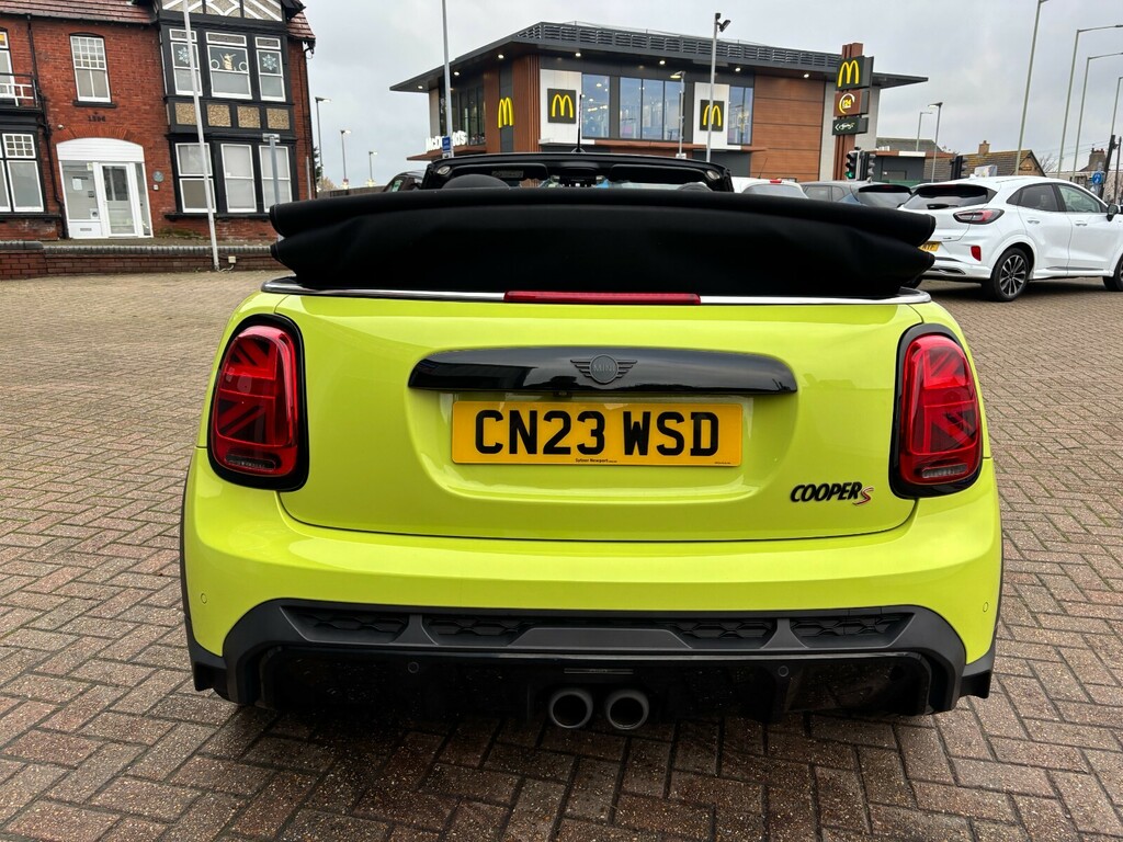Mini Convertible 2.0 Cooper S Sport Comfortnav Pack CN23WSD Yellow #6