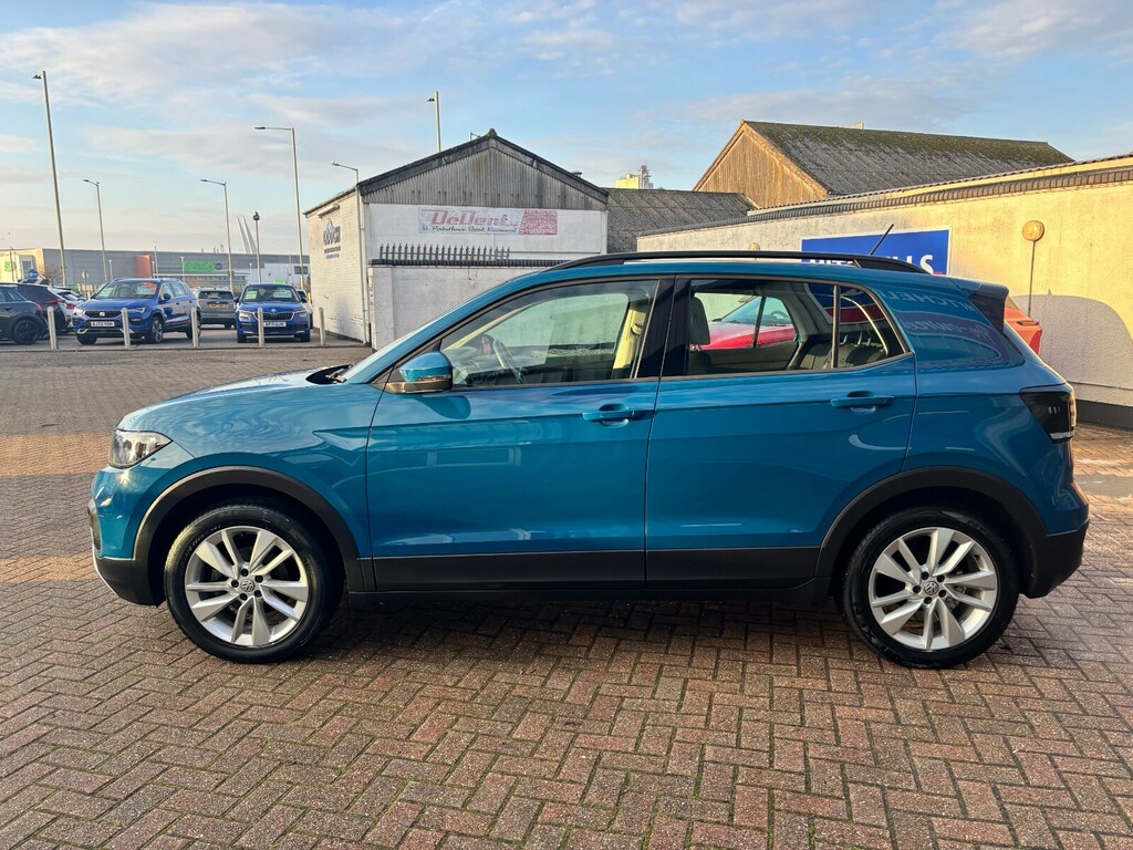 Volkswagen T-Cross 1.0 Tsi 115 Se Dsg Blue #4