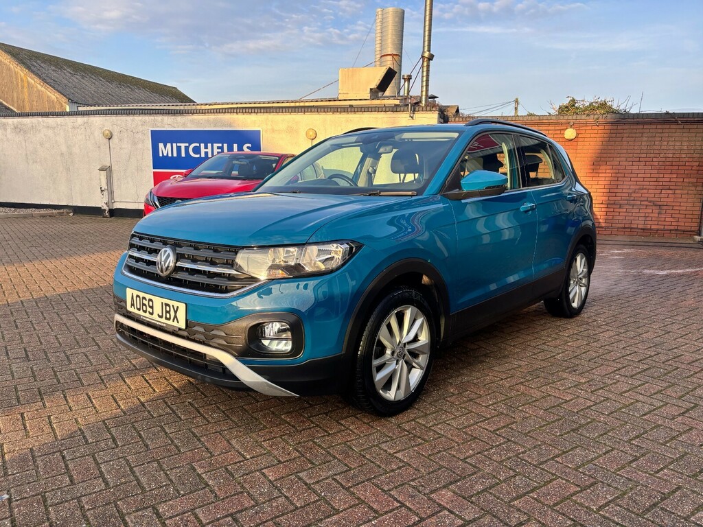 Volkswagen T-Cross 1.0 Tsi 115 Se Dsg Blue #3