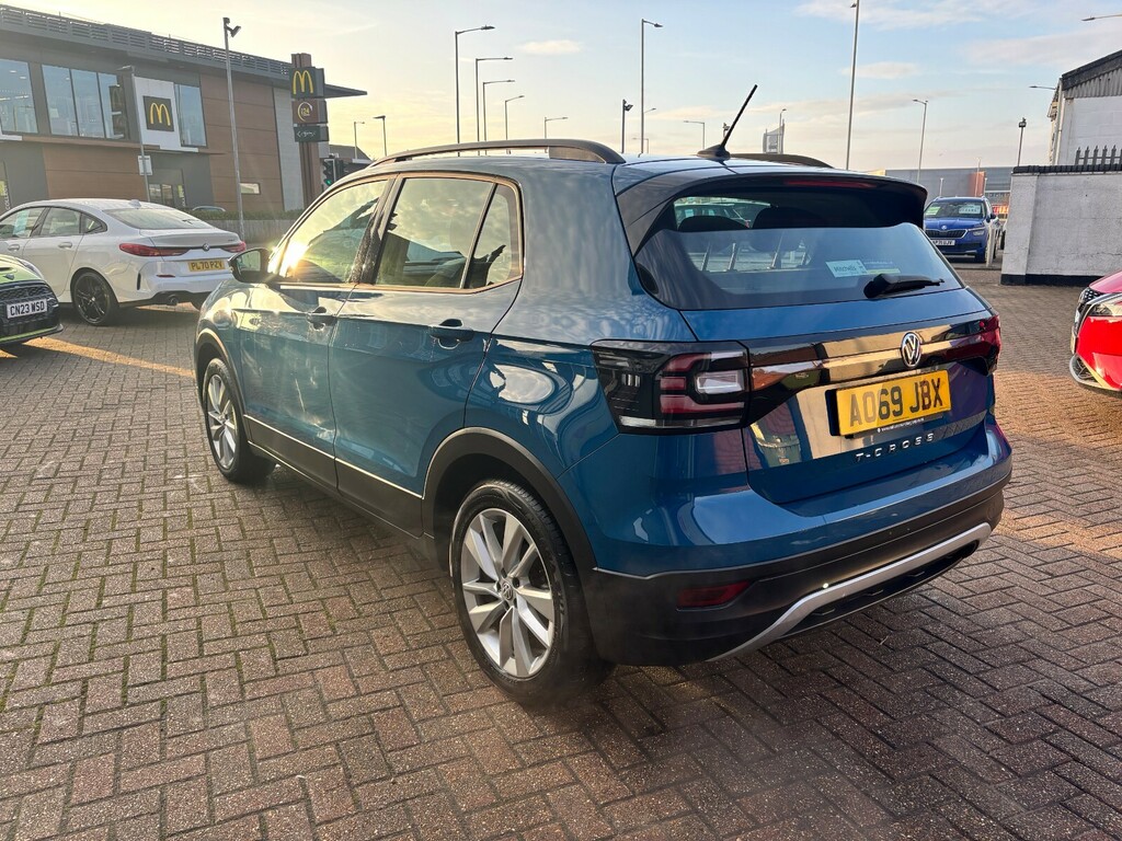 Volkswagen T-Cross 1.0 Tsi 115 Se Dsg Blue #5