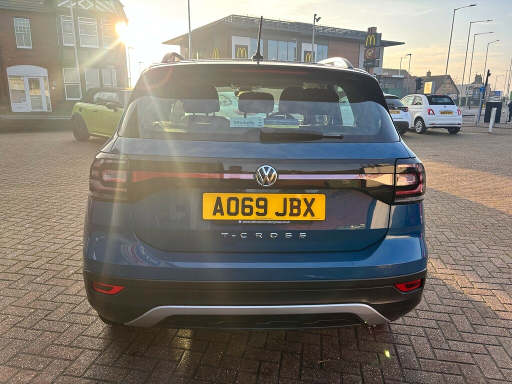 Volkswagen T-Cross 1.0 Tsi 115 Se Dsg Blue #6
