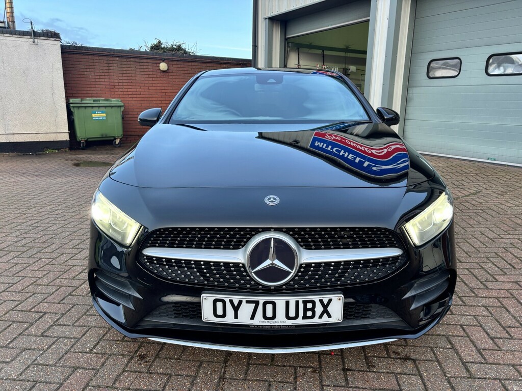 Mercedes-Benz A Class A200 Amg Line OY70UBX Black #2