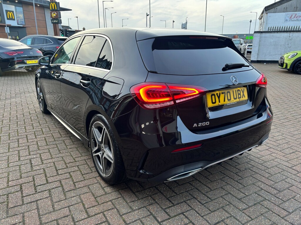 Mercedes-Benz A Class A200 Amg Line OY70UBX Black #5