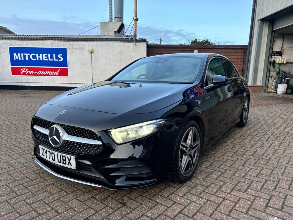 Mercedes-Benz A Class A200 Amg Line OY70UBX Black #3