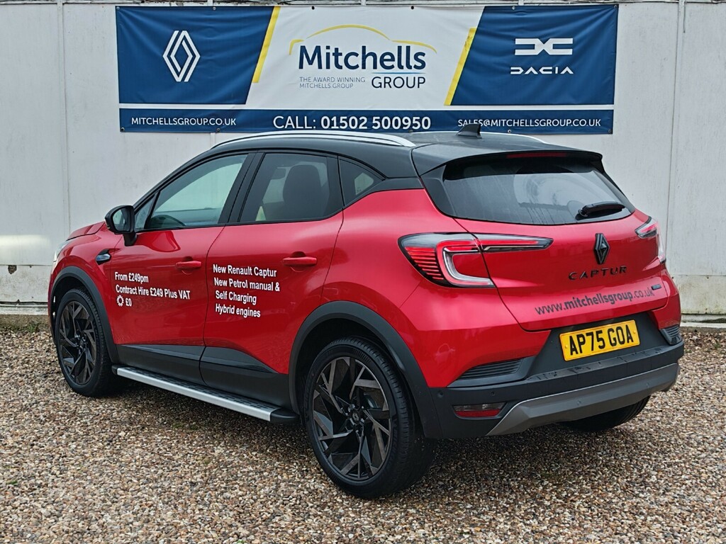 Renault Captur 1.8 E-tech Full Hybrid 160 Esprit Alpine AP75GOA Black #4