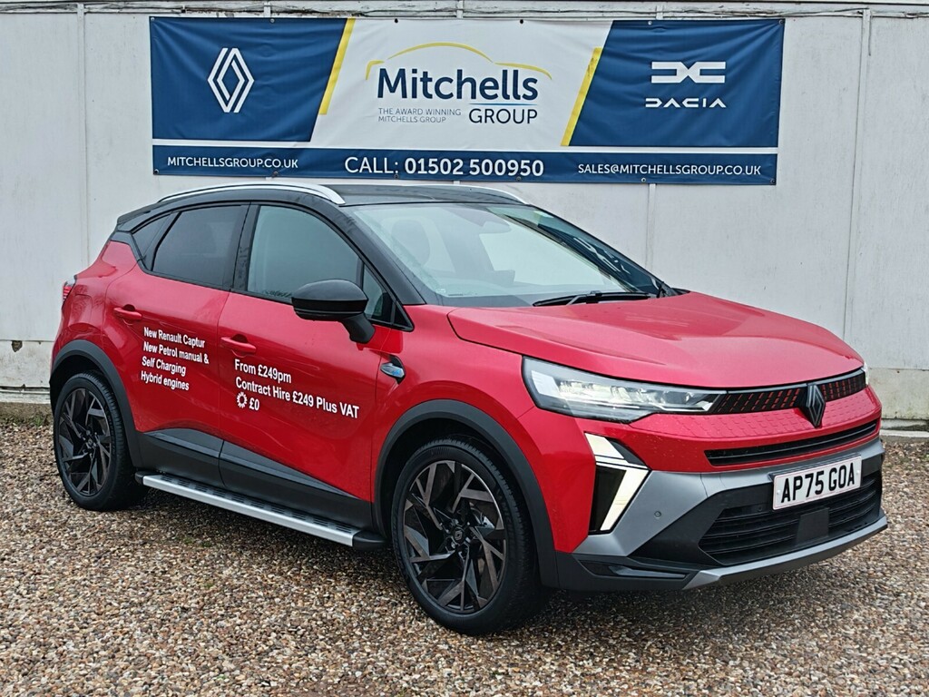 Renault Captur 1.8 E-tech Full Hybrid 160 Esprit Alpine AP75GOA Black #2