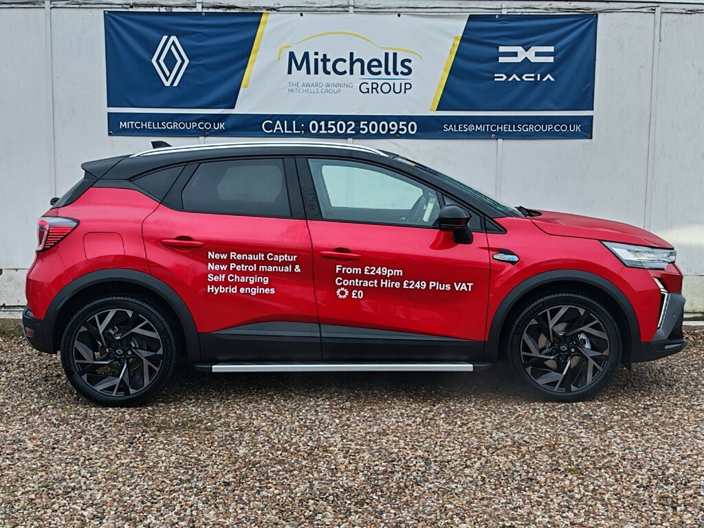 Renault Captur 1.8 E-tech Full Hybrid 160 Esprit Alpine AP75GOA Black #3