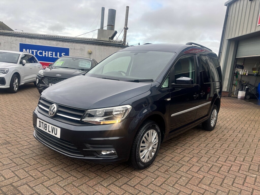 Volkswagen Caddy Maxi Life 2.0 Tdi Blue #3