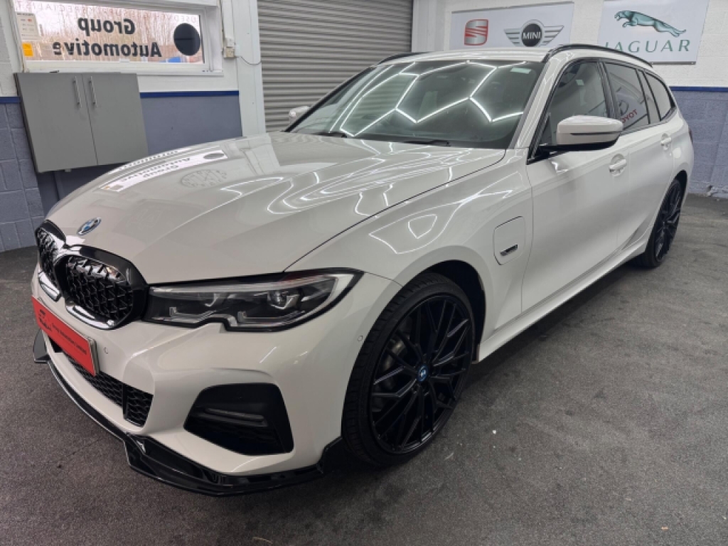 BMW 3 Series 2.0 330E 12Kwh M Sport Touring Euro 6 S S MM71KXZ White #3