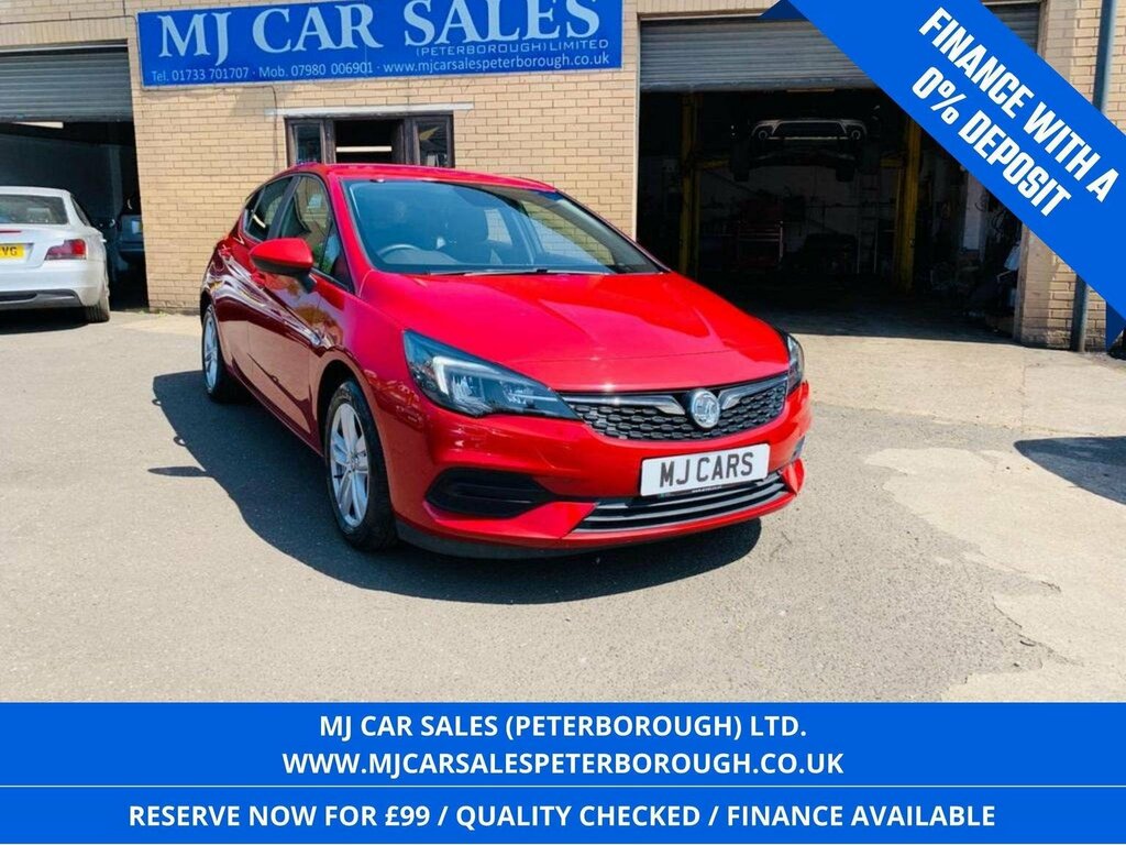 Vauxhall Astra 1.5 Turbo D Business Edition Nav Euro 6 S S Red