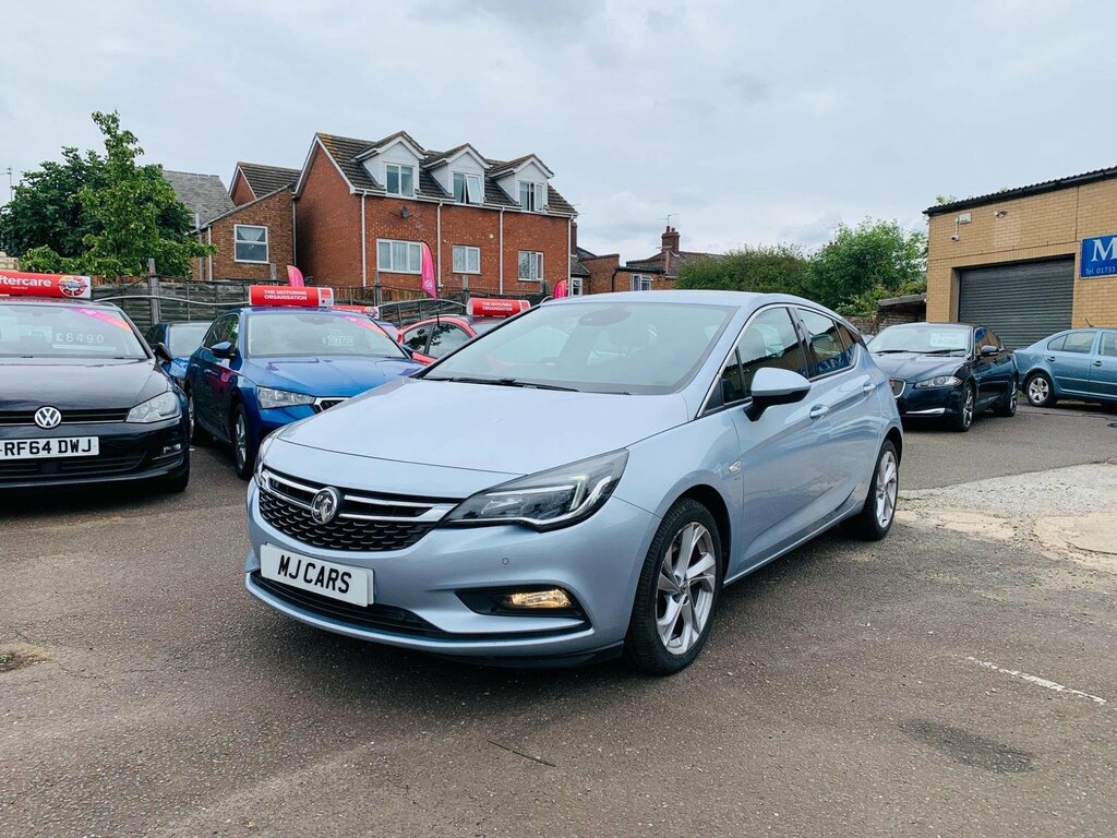 Vauxhall Astra 1.6I Turbo Sri Euro 6 S S DY68FFV Silver