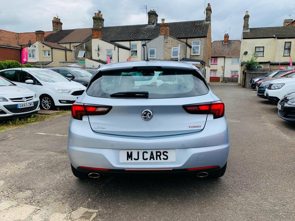 Vauxhall Astra 1.6I Turbo Sri Euro 6 S S DY68FFV Silver #6