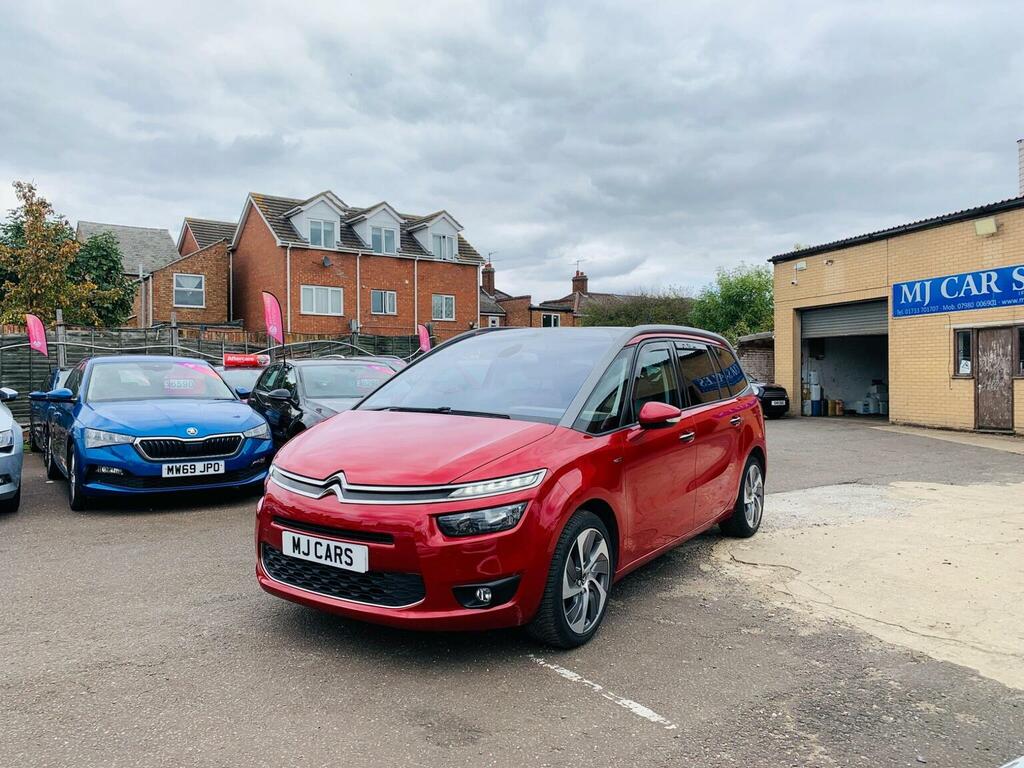 Citroen Grand C4 Picasso 2.0 Bluehdi Exclusive Eat6 Euro 6 S S Red