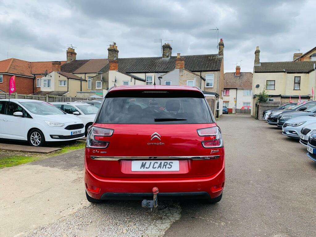 Citroen Grand C4 Picasso 2.0 Bluehdi Exclusive Eat6 Euro 6 S S Red #4
