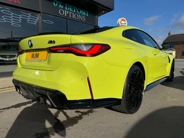 BMW M4 2022 3.0 Biturbo Competition Coupe Step KP22CZN Yellow #6