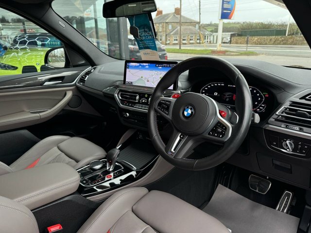 BMW X3 M 2022 3.0I Competition Suv Xdrive E Black #4
