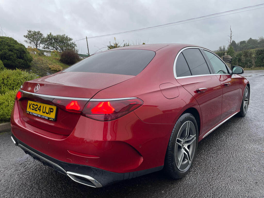 Mercedes-Benz E Class E220d Amg Line Advanced 9G-tronic KS24UJP Red #2