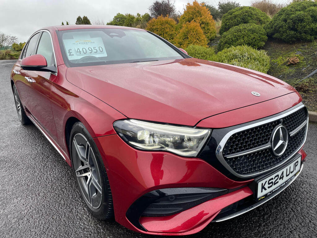 Mercedes-Benz E Class E220d Amg Line Advanced 9G-tronic KS24UJP Red #5