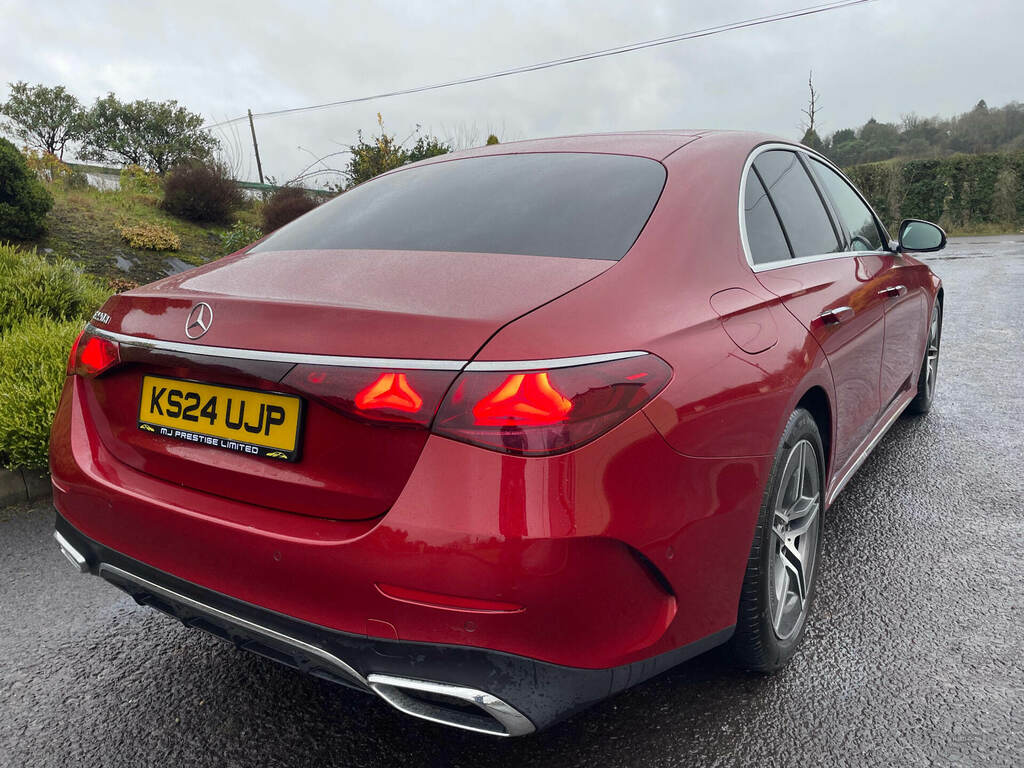 Mercedes-Benz E Class E220d Amg Line Advanced 9G-tronic KS24UJP Red #6